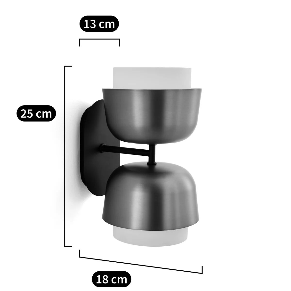 Clepsos Double Metal Wall Light – image 6