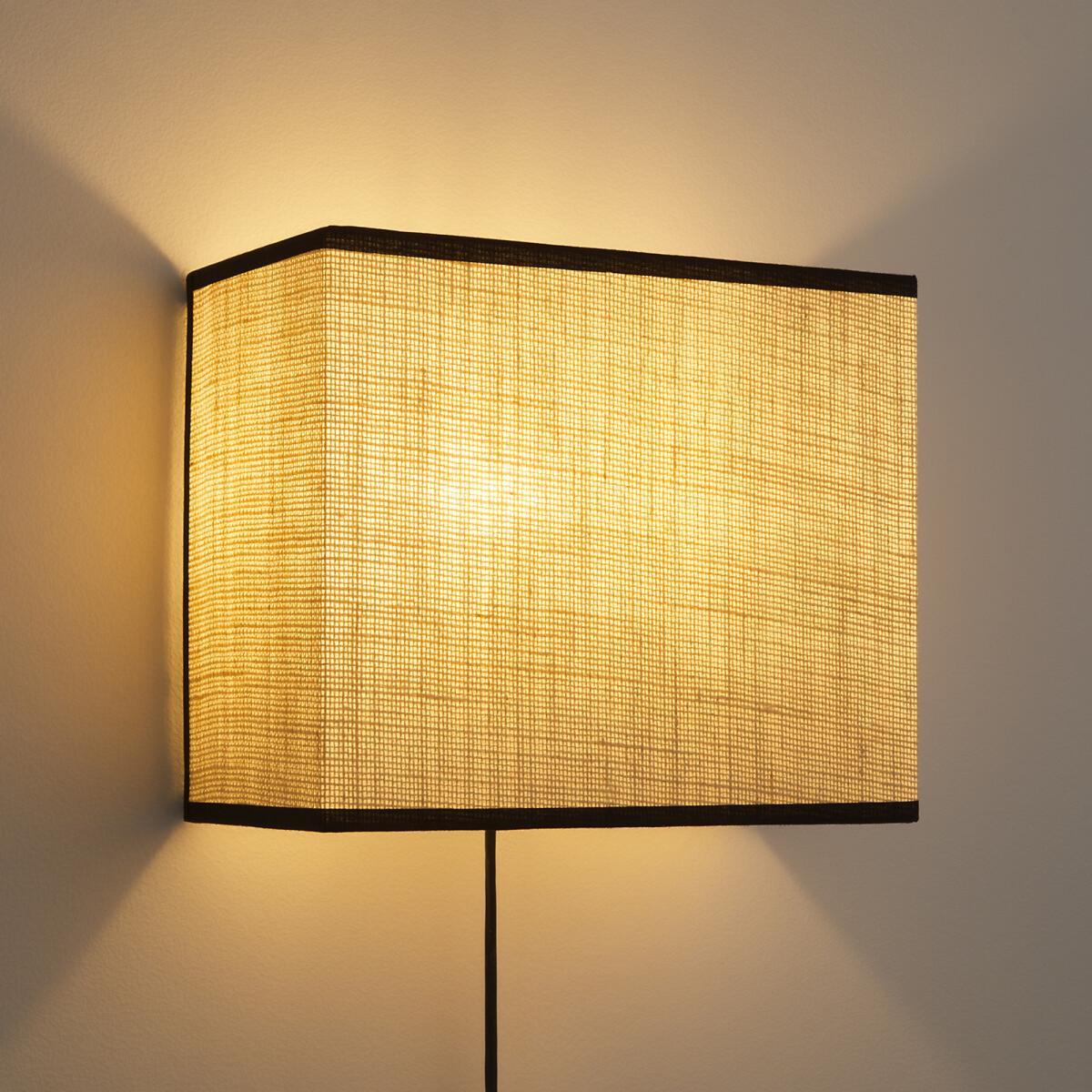 Come Bleached Woven Wall Light – image 2