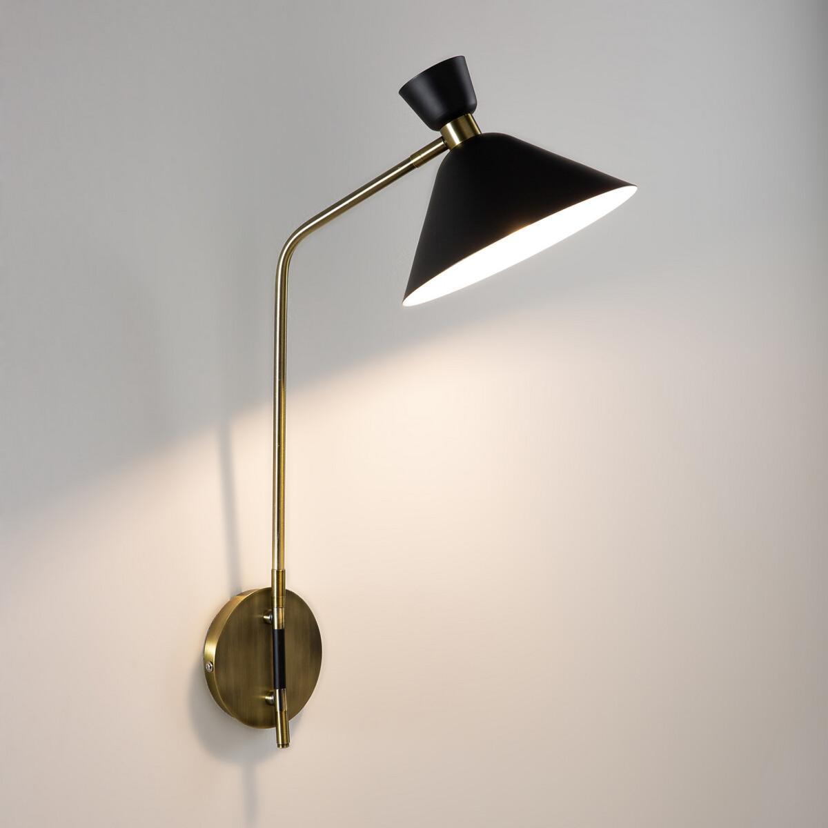 Zoticus Aged Brass Wall Light – image 2