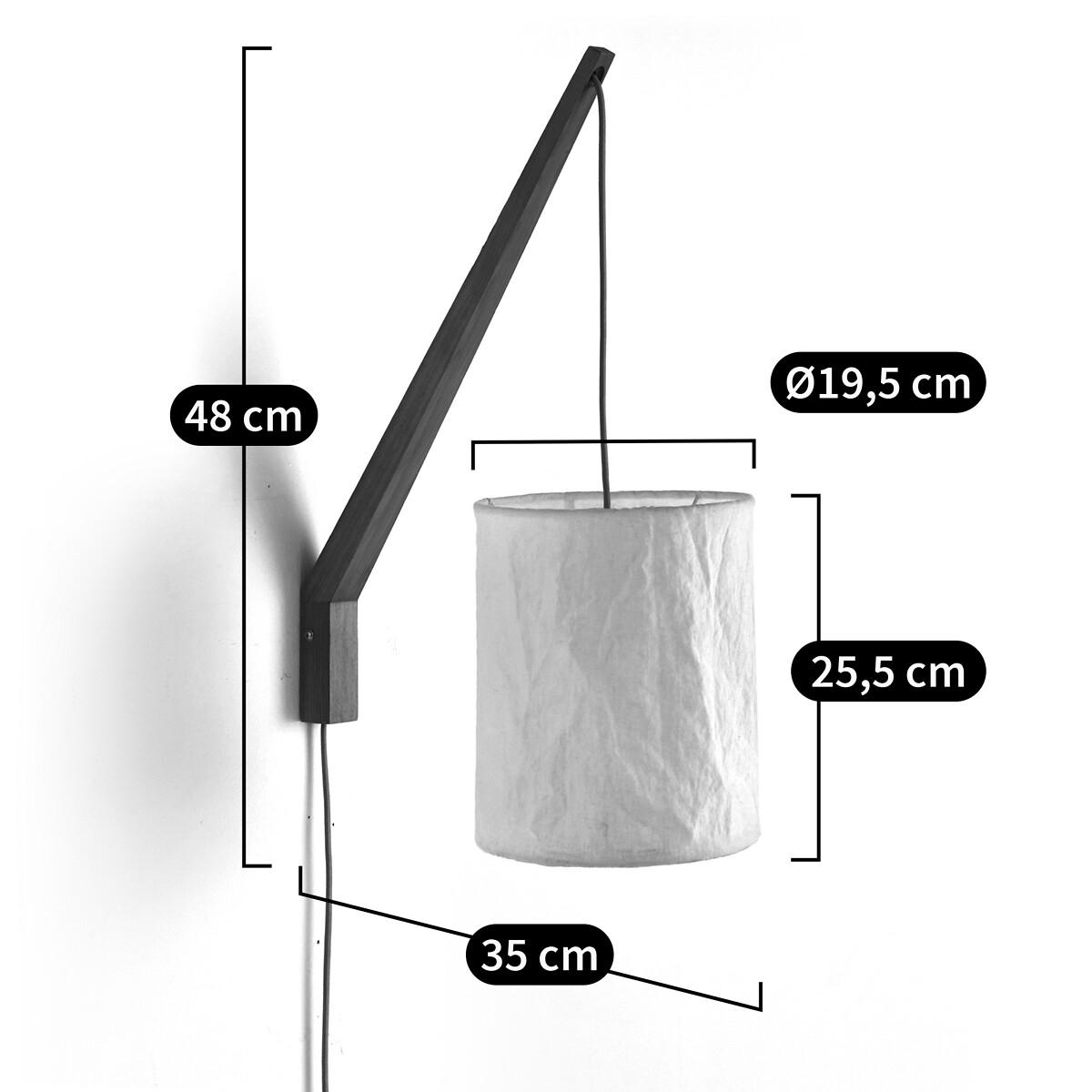 Setto Ash & Linen Wall Light – image 3