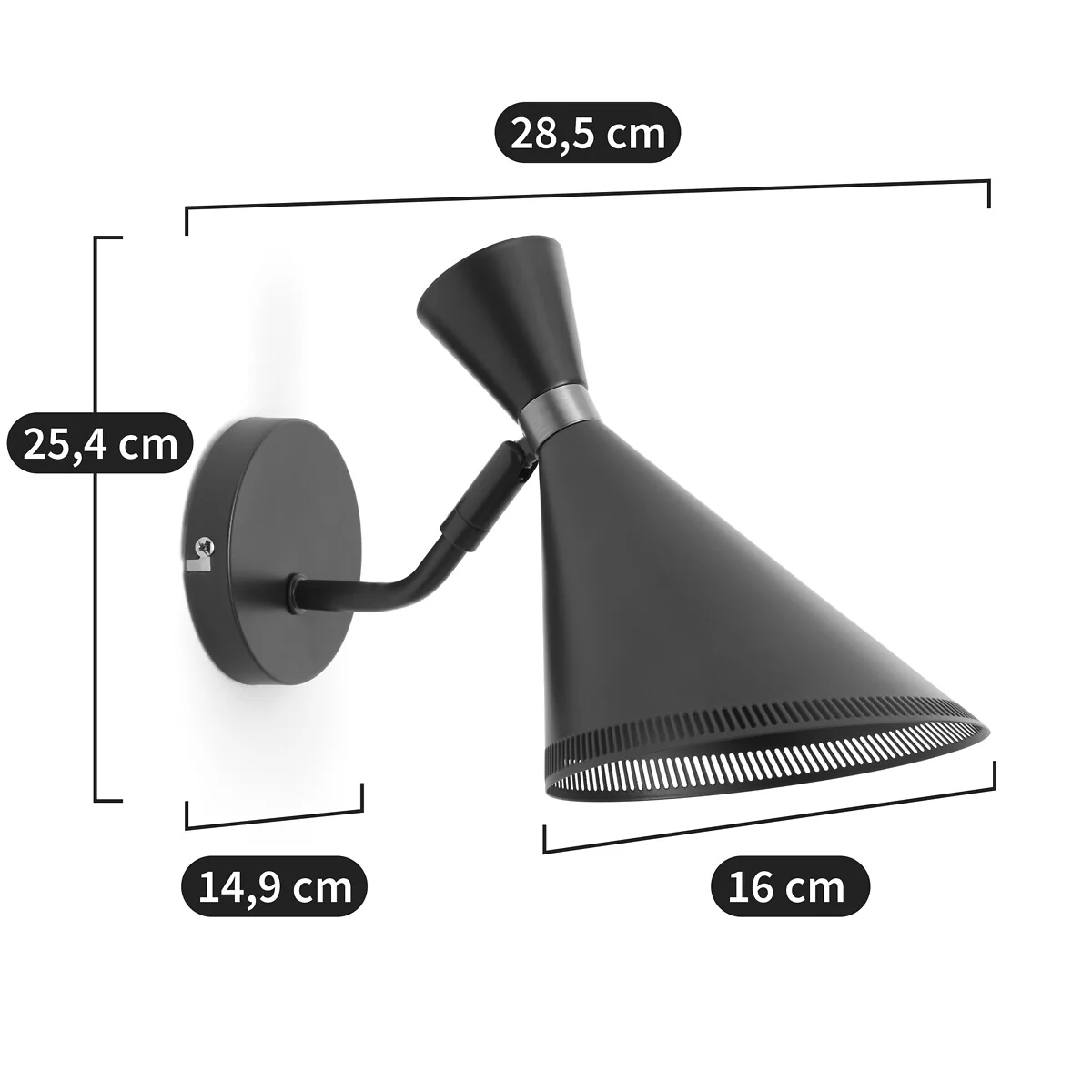 Farria Adjustable Metal Wall Light – image 7