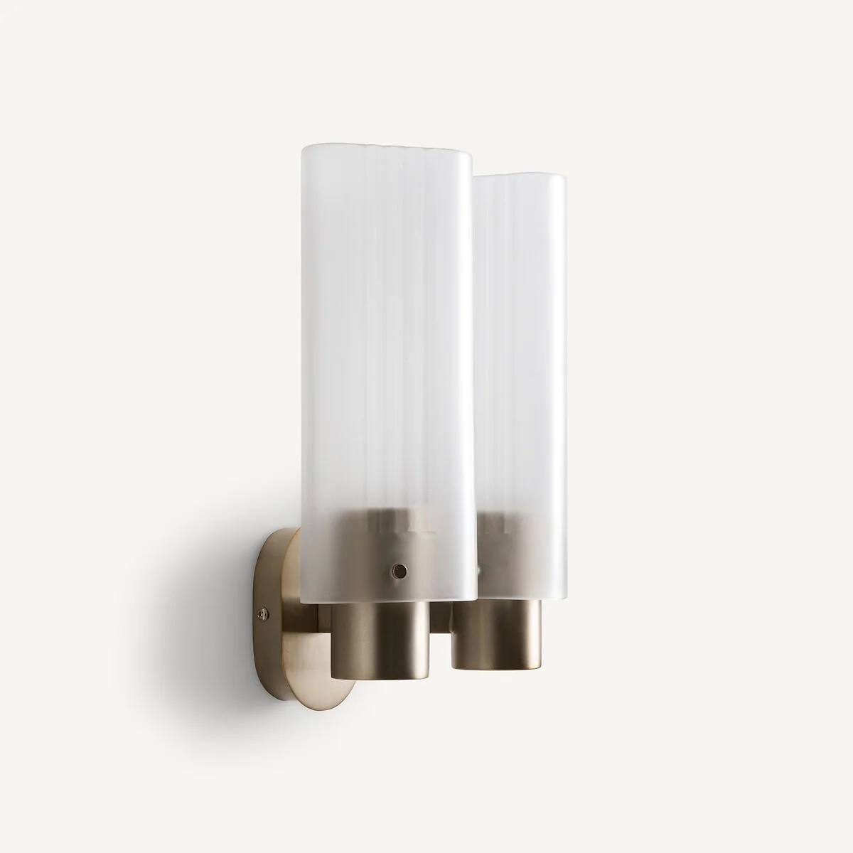 Strozzi Double Glass Wall Light, by E. Gallina – image 5