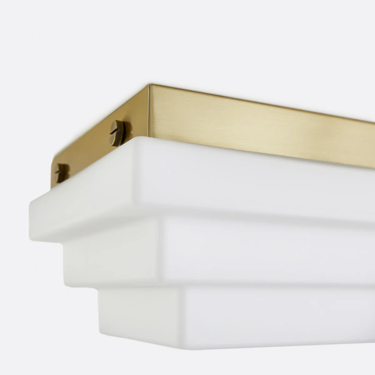 Decar Ceiling Or Wall Light in Opaline Glass, Width 27.5cm – image 4