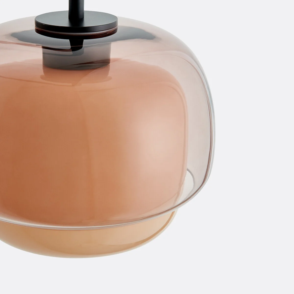 Kinoko Coloured Glass and Metal Wall Light – image 4