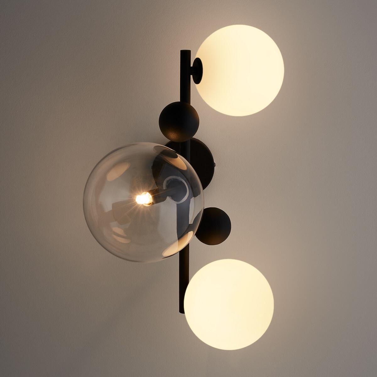 Bullesco Wall Light in Glass & Metal – image 2