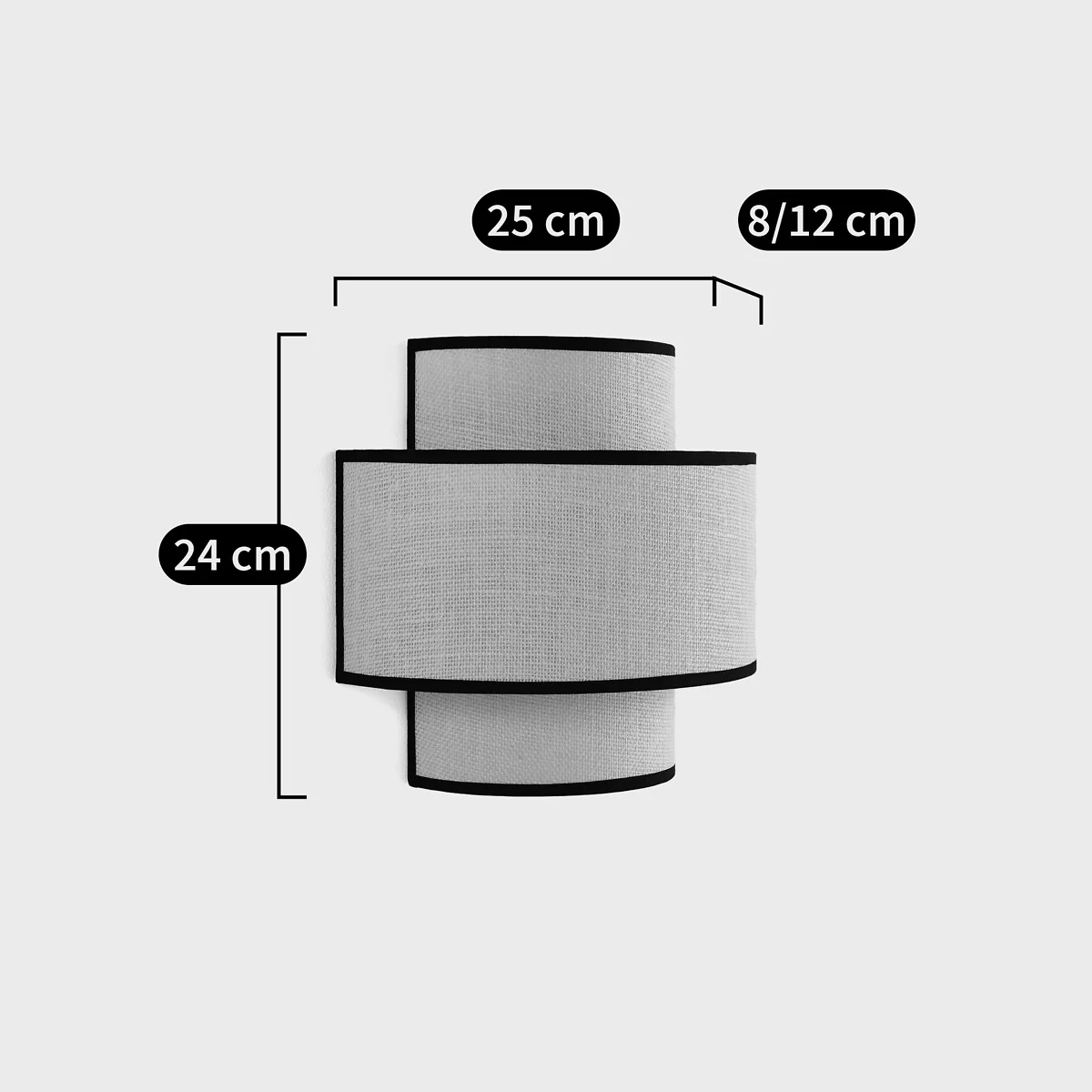 Come Jute Wall Light – image 7
