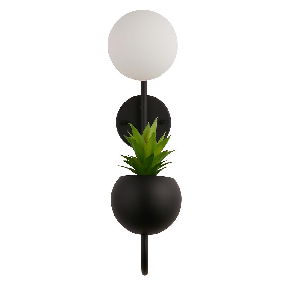 Pluto Orb and Plant Wall Light – image 2