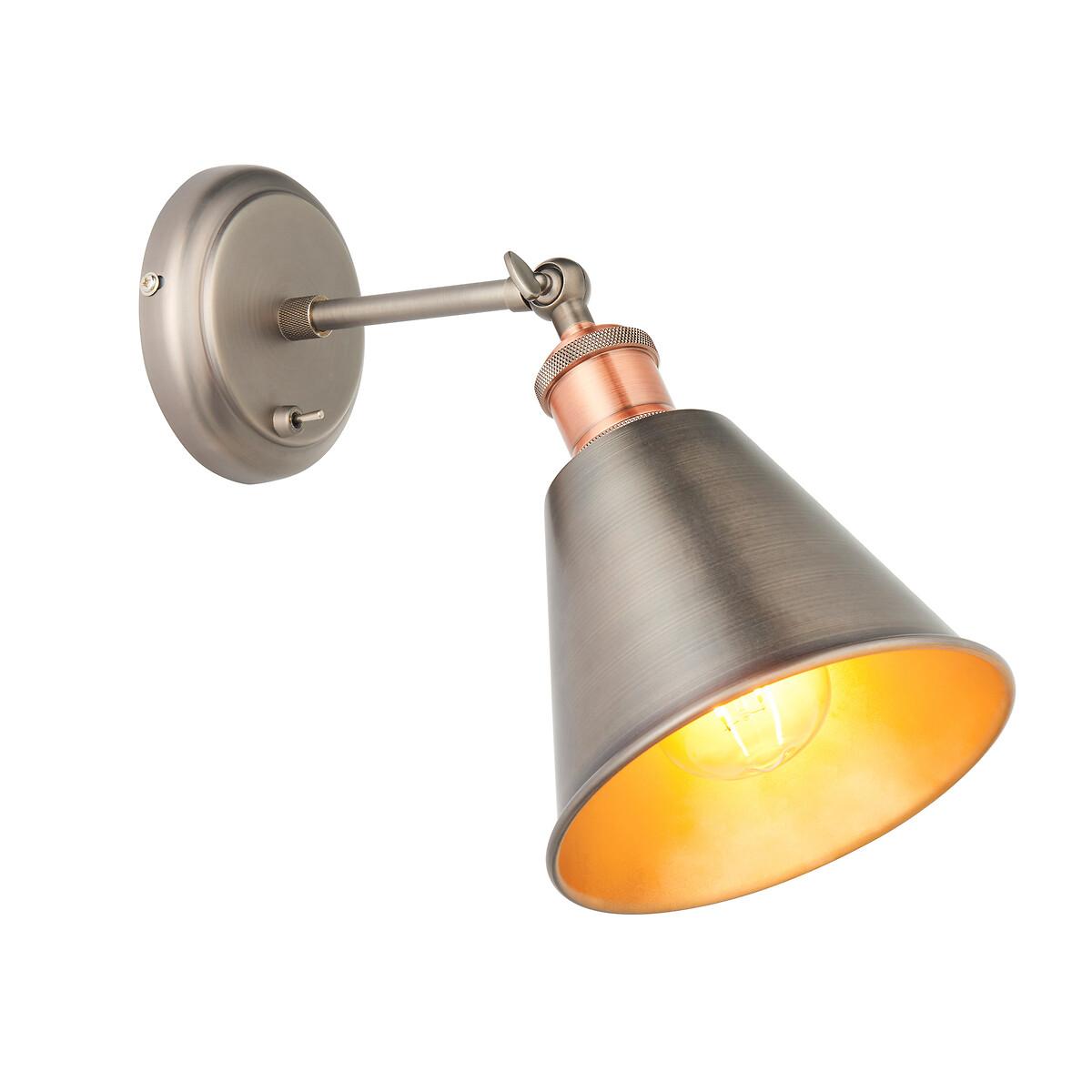Huda Wall Light with Shade 170x273mm – image 8