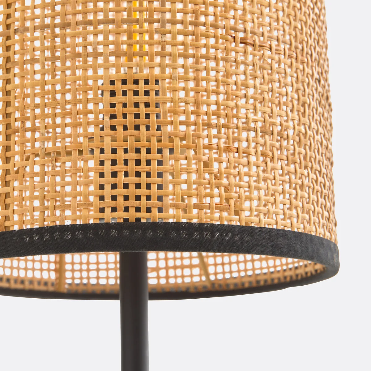 Cara Metal & Cane Wall Light – image 3