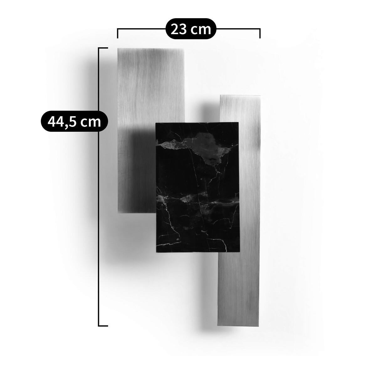Portson Contemporary Marble & Brass Wall Light – image 8