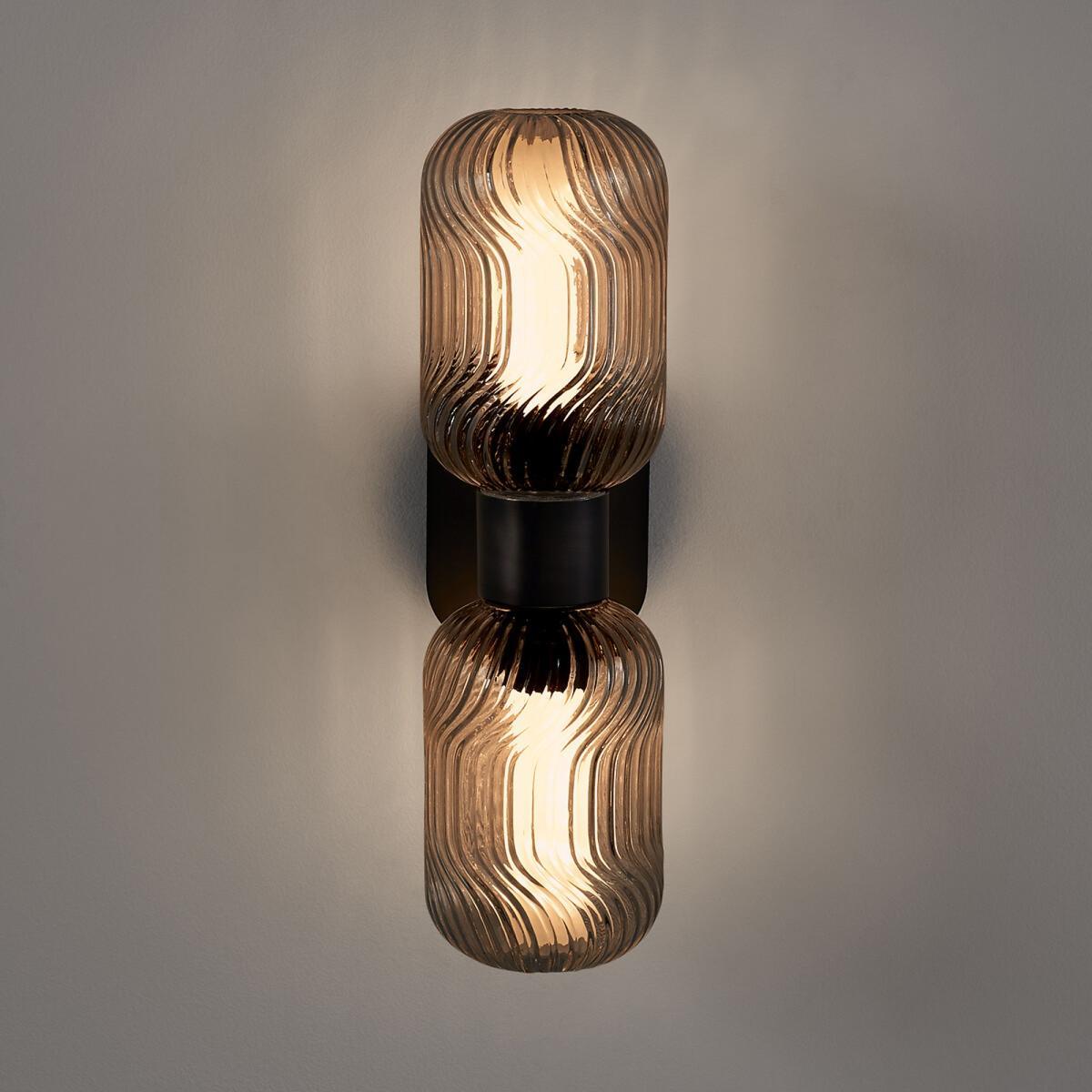 Jamy Metal & Glass Wall Light – image 3