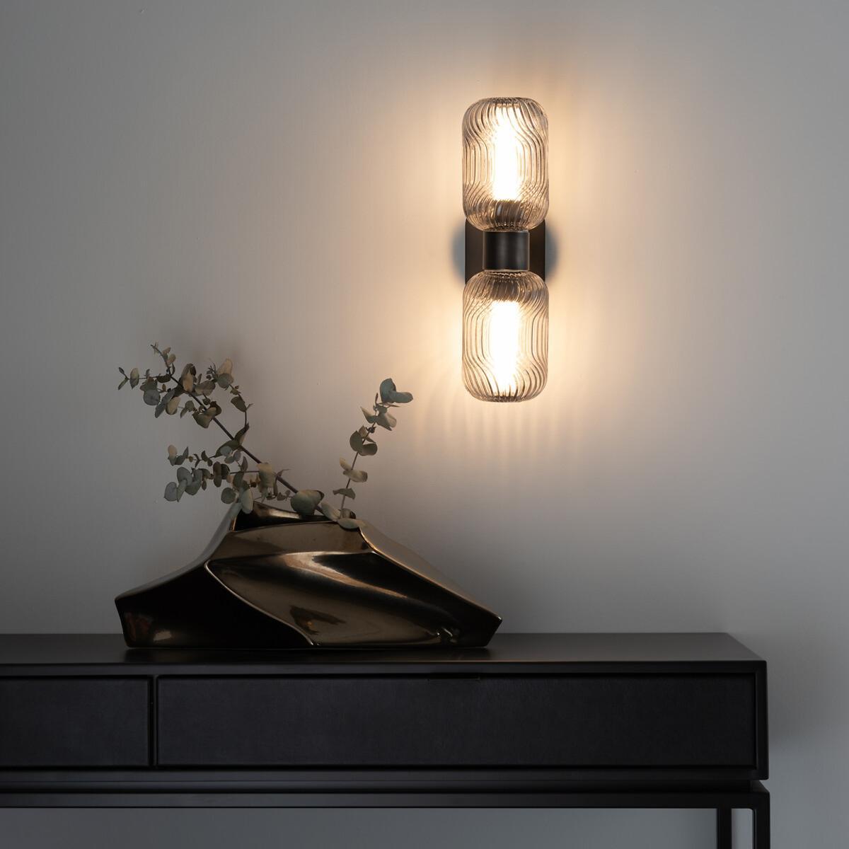 Jamy Metal & Glass Wall Light – image 7