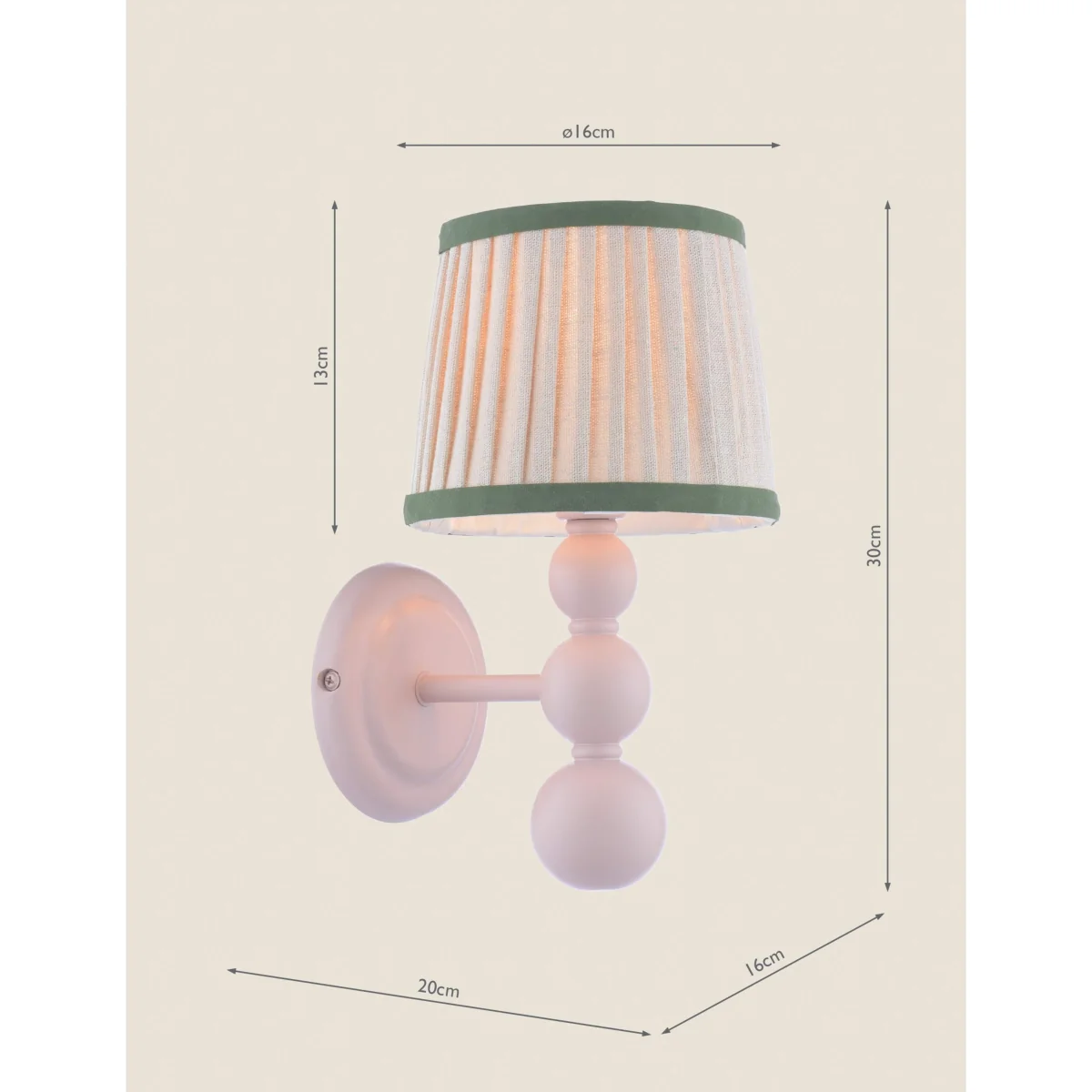 Joules Home Lighting Harewood Wall Light Natural – image 7