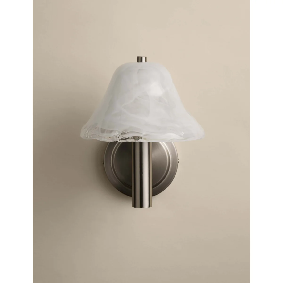 M&S Glass Wavy Wall Light Brown – image 5