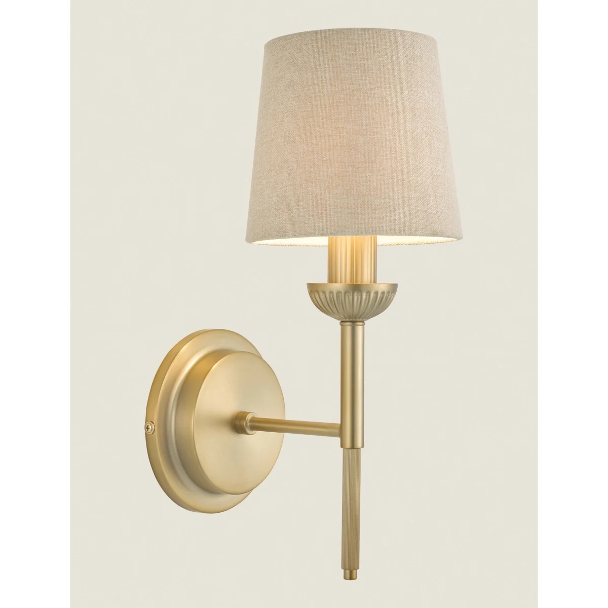Laura Ashley Sullivan Metal Wall Light Champagne – image 2