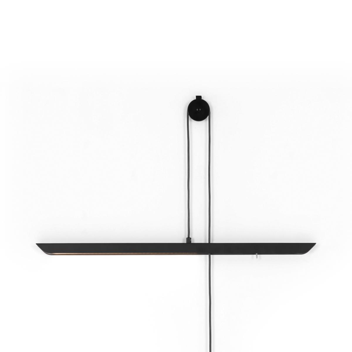 Up Up LED Wall Lamp, Black – image 2