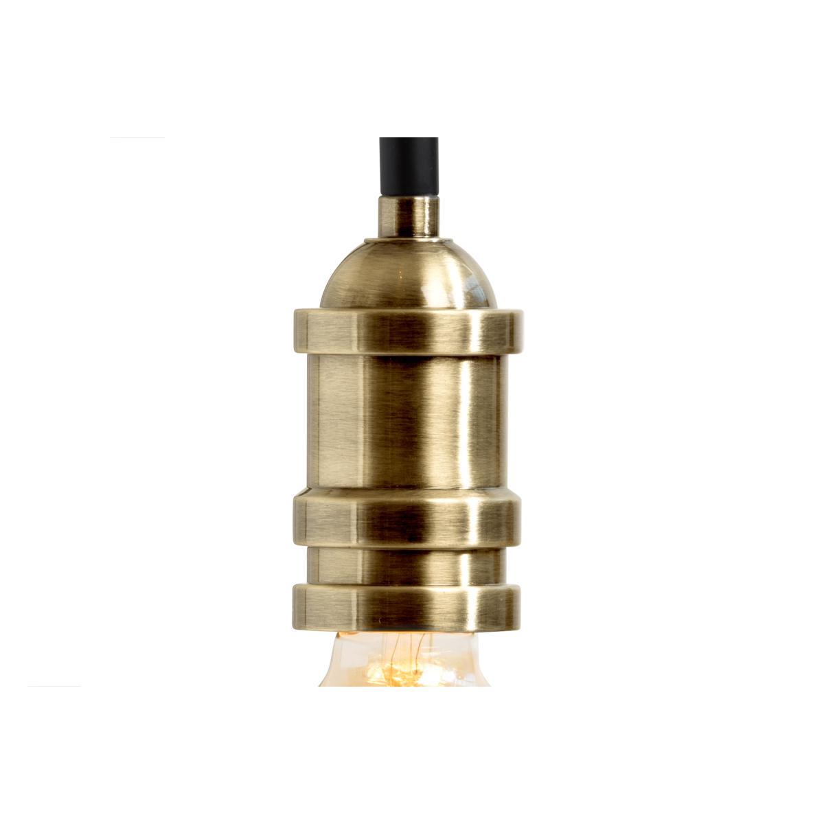 Starkey Wall Lamp, Black and Brass – image 9