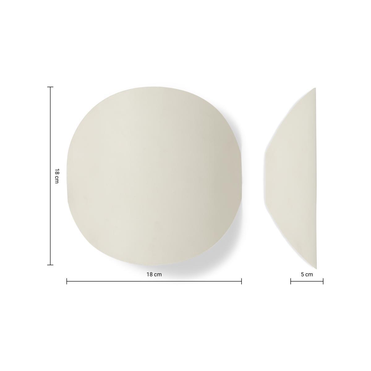 Anaya LED Wall Light, Ivory – image 9