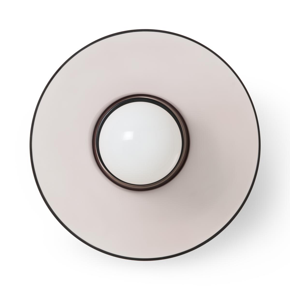 Lens Wall Light, Black & Smoked Glass – image 2
