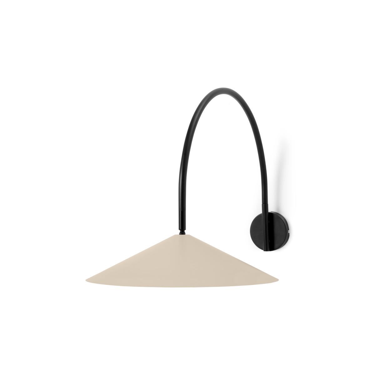 Alisa Overreach Wall Light, Black & Ivory Metal – image 2