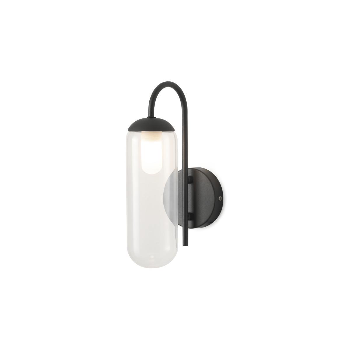 Rutha Outdoor Wall Light, Black – image 2