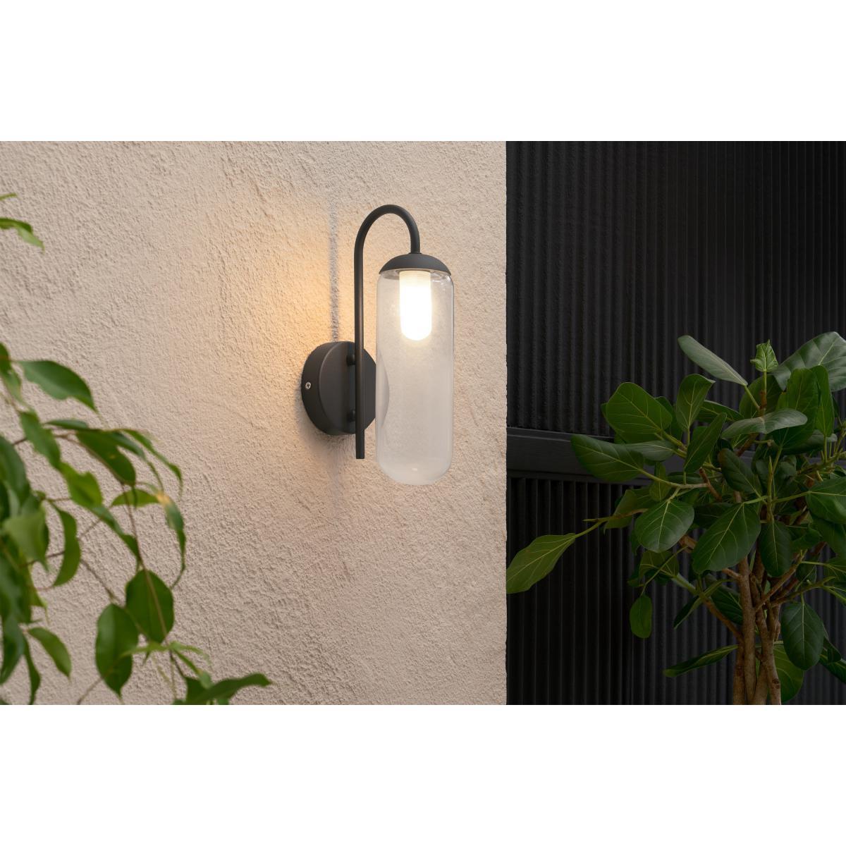 Rutha Outdoor Wall Light, Black – image 3
