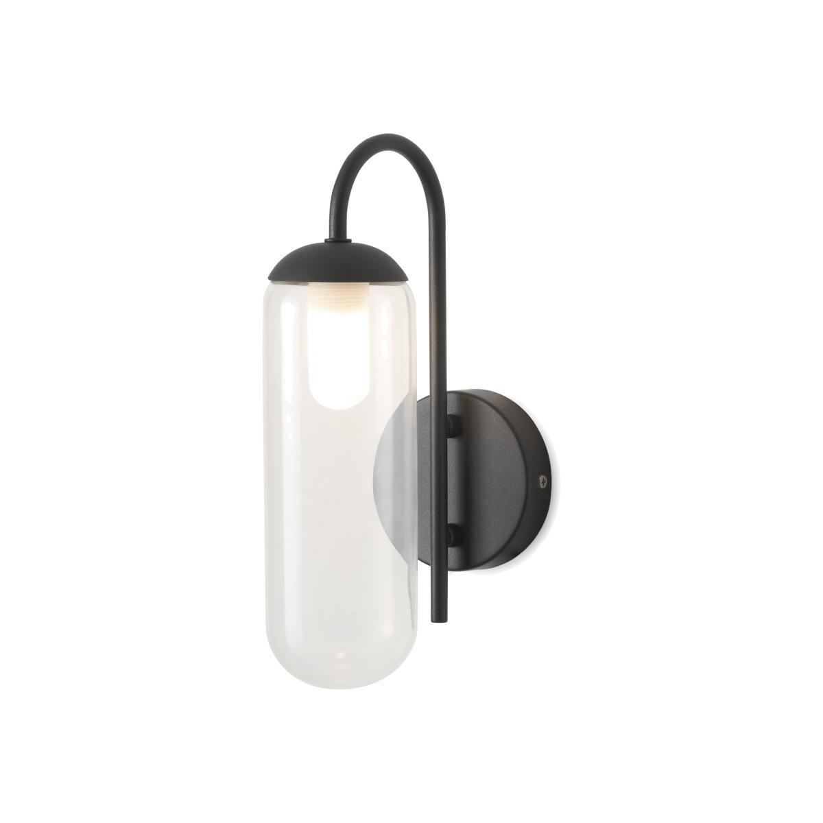 Rutha Outdoor Wall Light, Black – image 1
