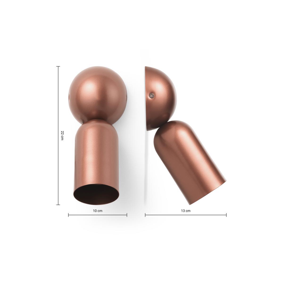 Conall Outdoor Wall Light, Small, Painted Bronze – image 9