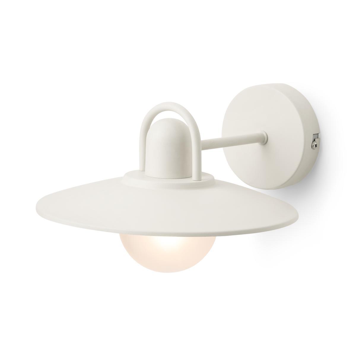 Kenver Outdoor Wall Light, Warm Grey & Frosted Glass – image 2