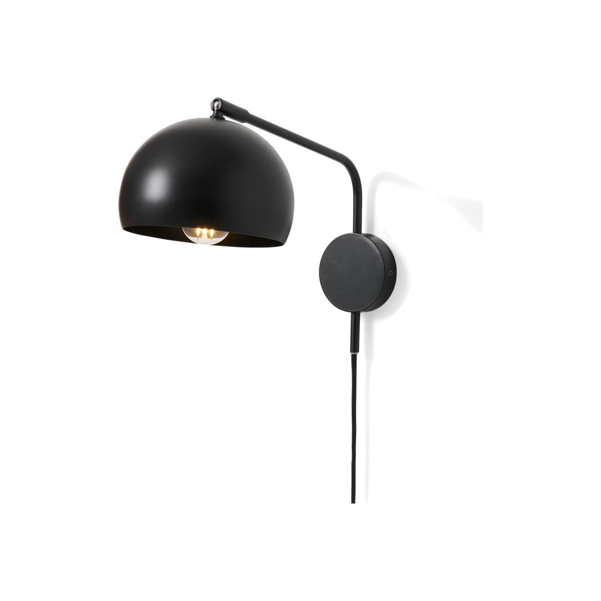 Troupe Wall Light, Black – image 1