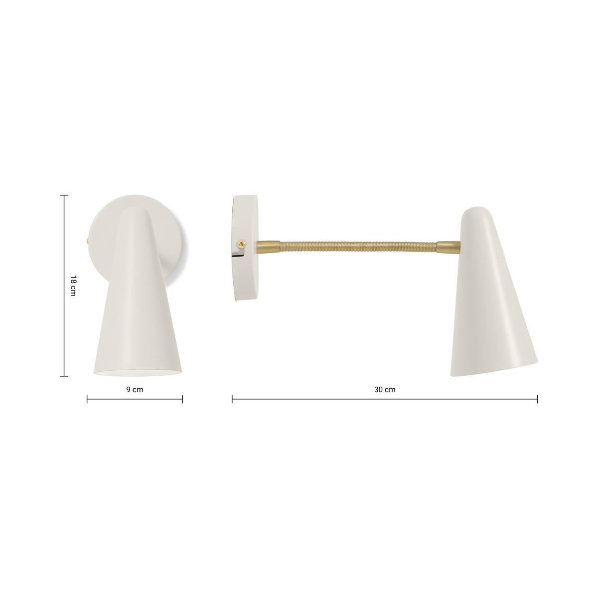 Mathias Wall Light, Ivory – image 9