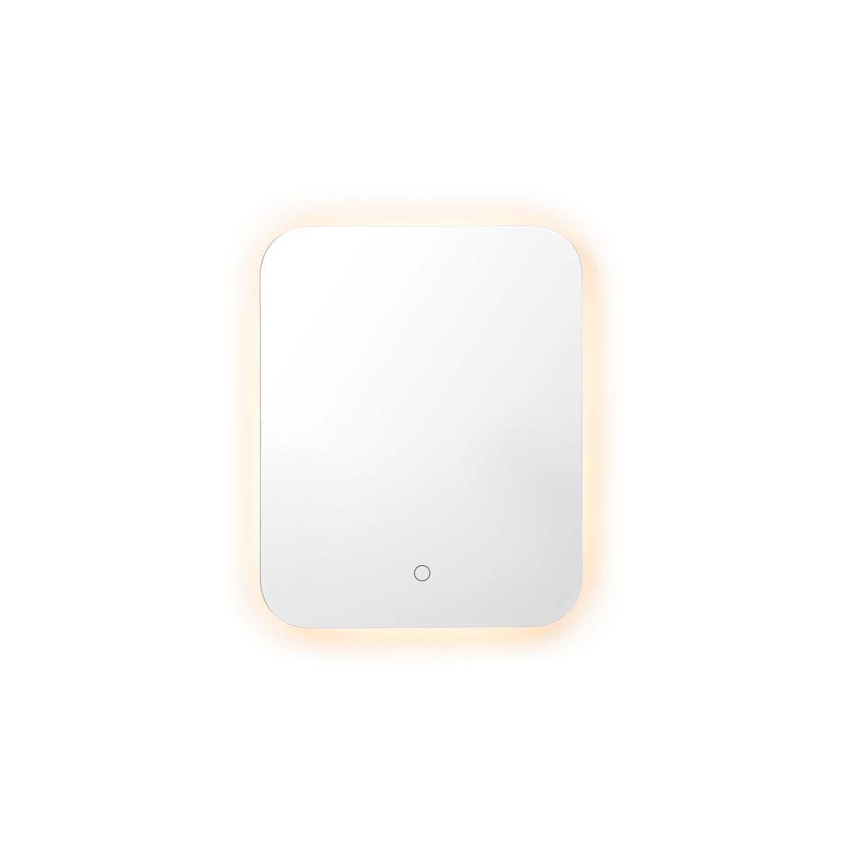 Aziz Rectangle Mirror with LED Light, Glass – image 2
