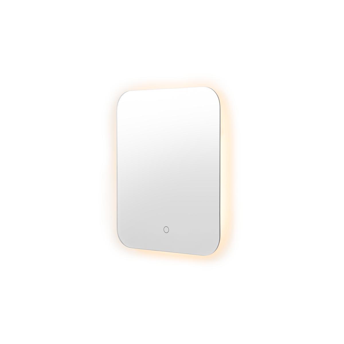 Aziz Rectangle Mirror with LED Light, Glass – image 5