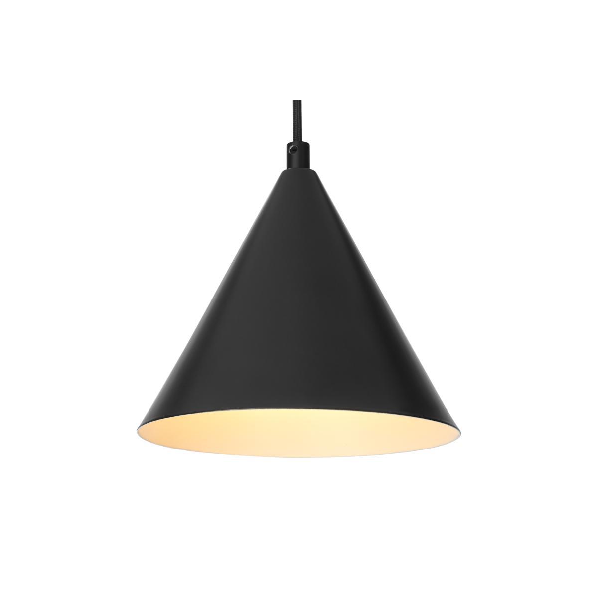 Amada Wall Lamp, Black & Antique Brass – image 4