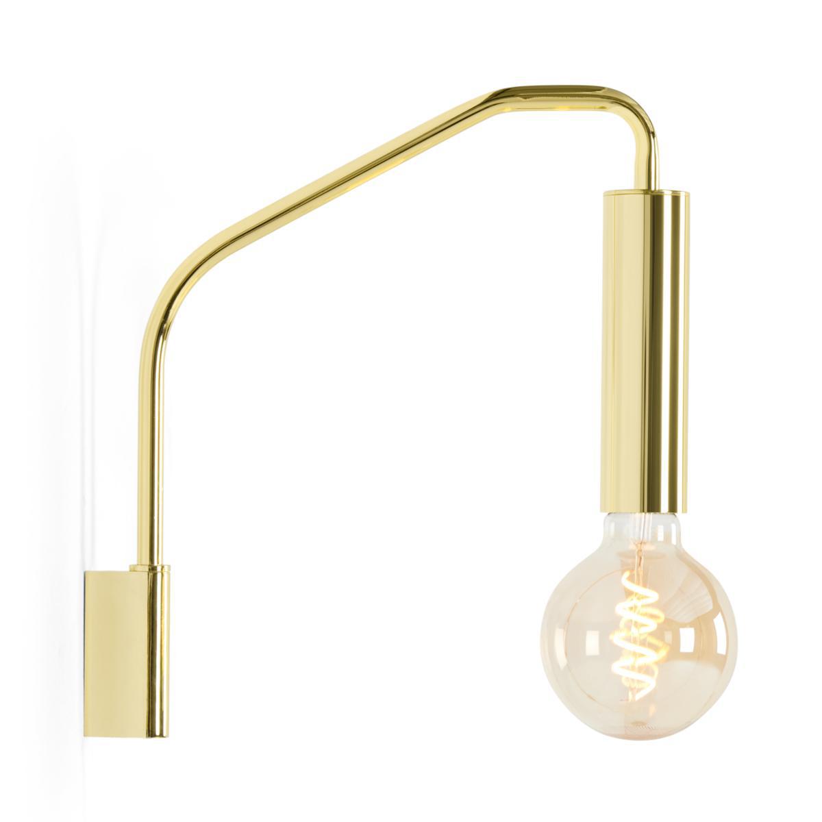 Lennox Overreach Wall Lamp, Brass – image 2