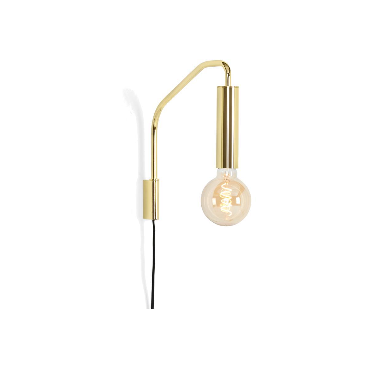Lennox Overreach Wall Lamp, Brass – image 1