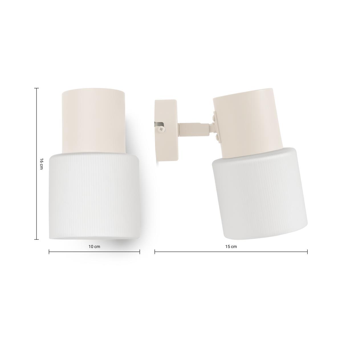 Colson Plug In Wall Light, Natural – image 9