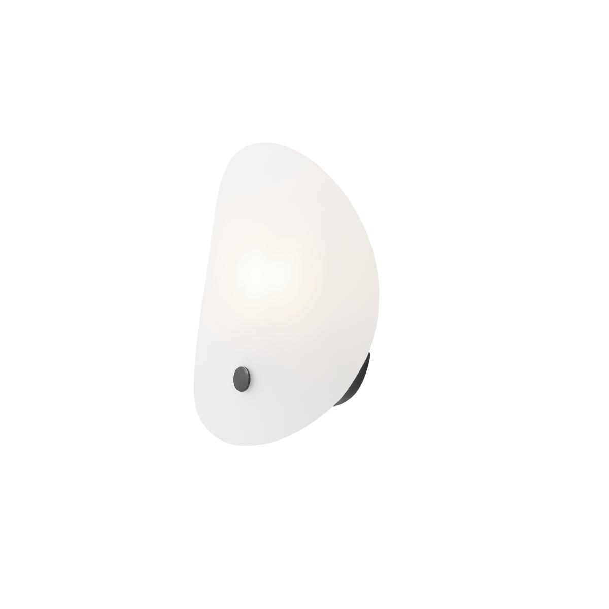 Folio Wall Light, Black & Frosted Glass – image 2