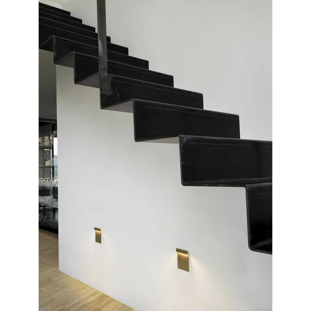 Real Matter Outdoor wall light - / LED by Flos Gold/Metal – image 5