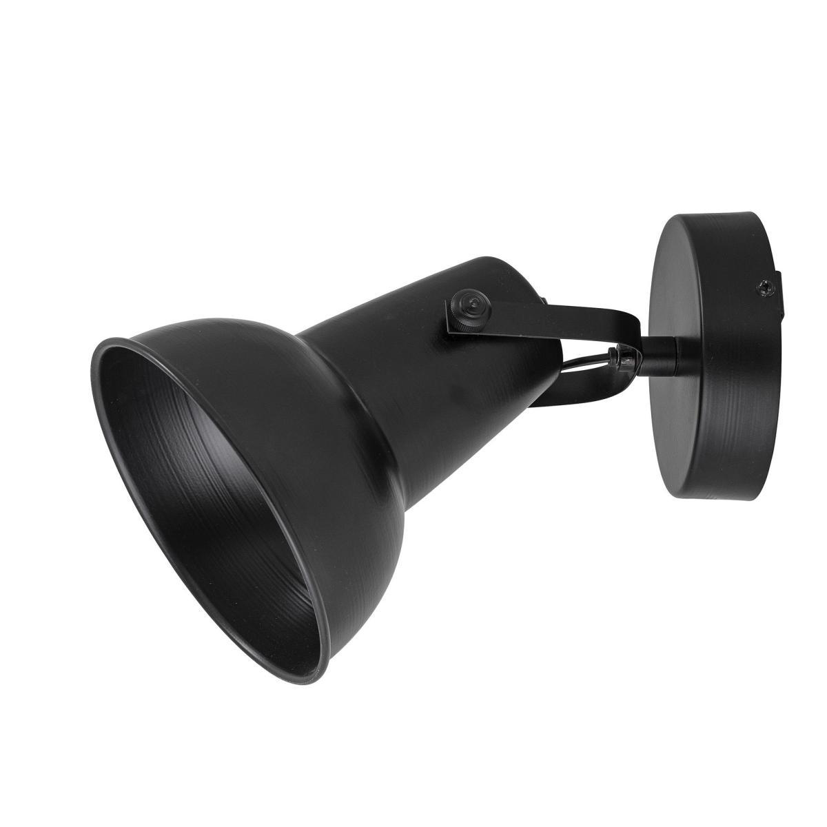 Nikos Wall light with plug - / Metal - Adjustable by Bloomingville Black – image 3