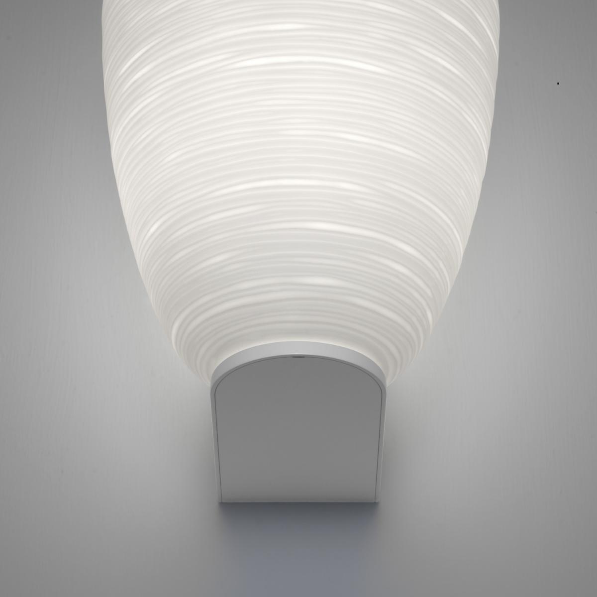 Rituals 1 Wall light - Ø 24 x H 34 cm by Foscarini White – image 2