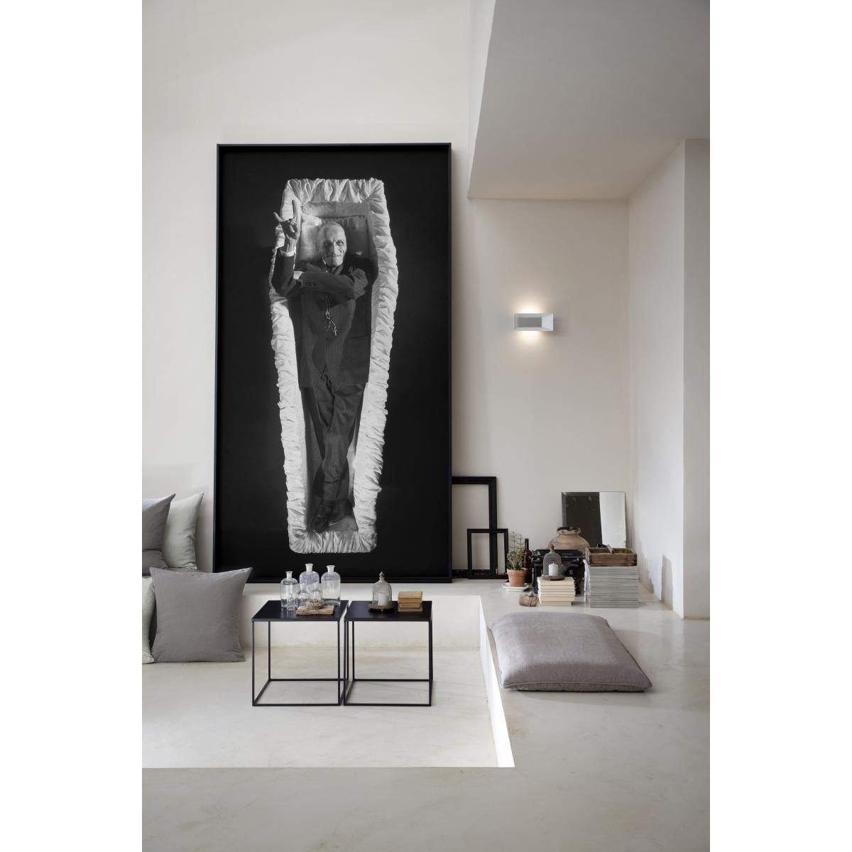 Narciso Wall light - / Metal & mirror - L 28 x H 12 cm by Karman White/Mirror – image 2