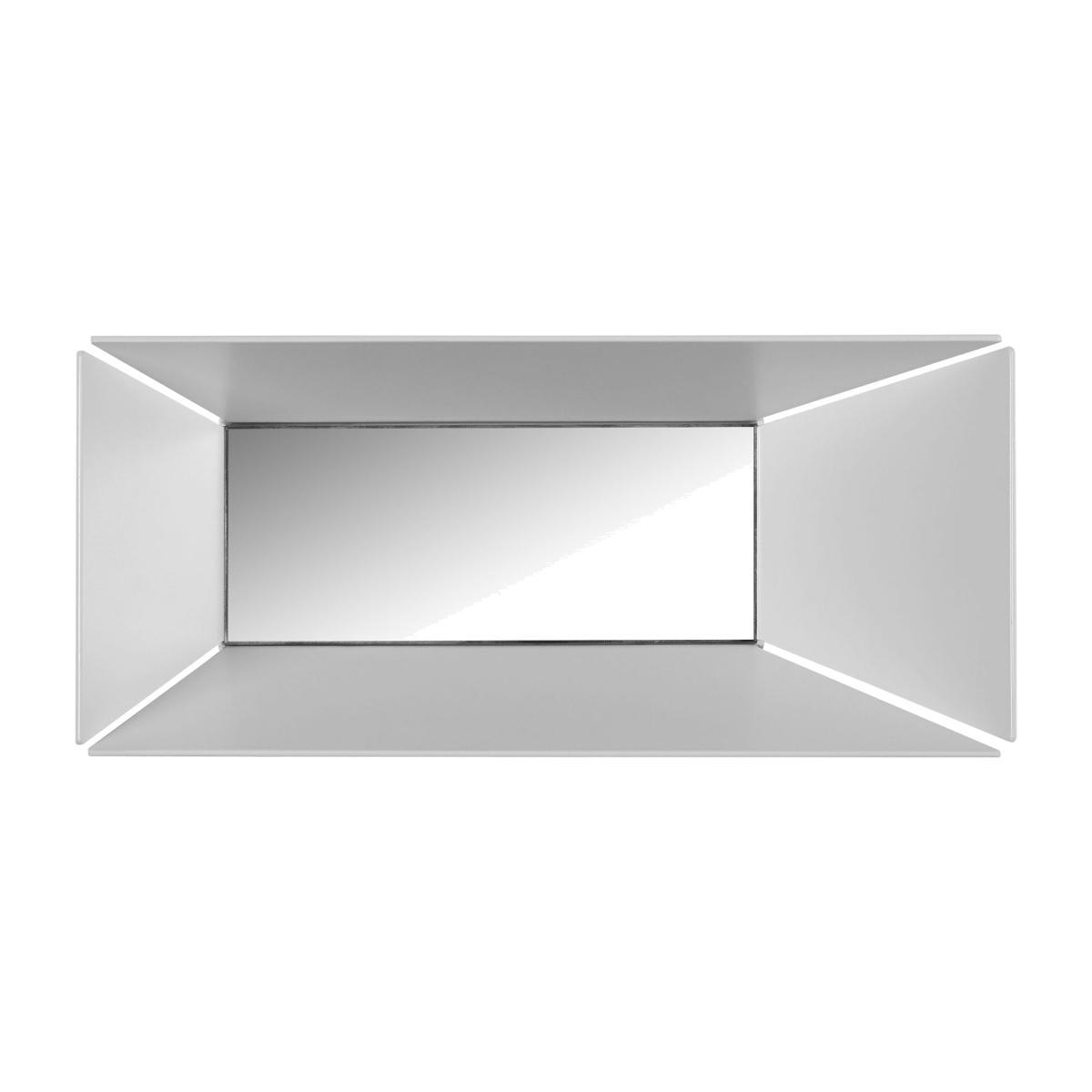 Narciso Wall light - / Metal & mirror - L 28 x H 12 cm by Karman White/Mirror – image 1
