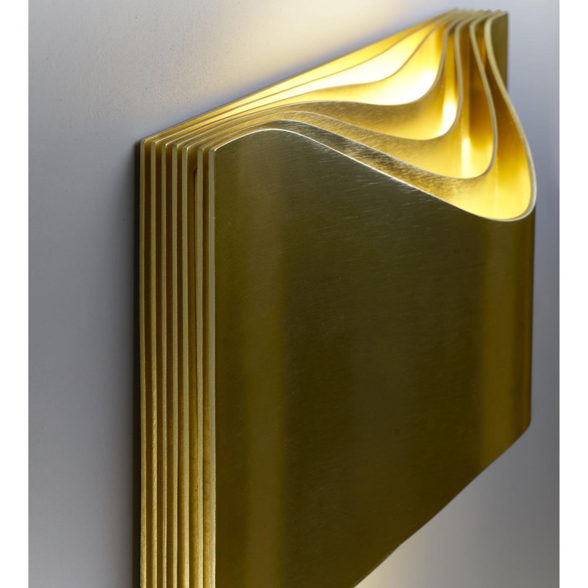 Respiro Large Wall light - / L 29 cm - Metal by DCW éditions Gold/Metal – image 5
