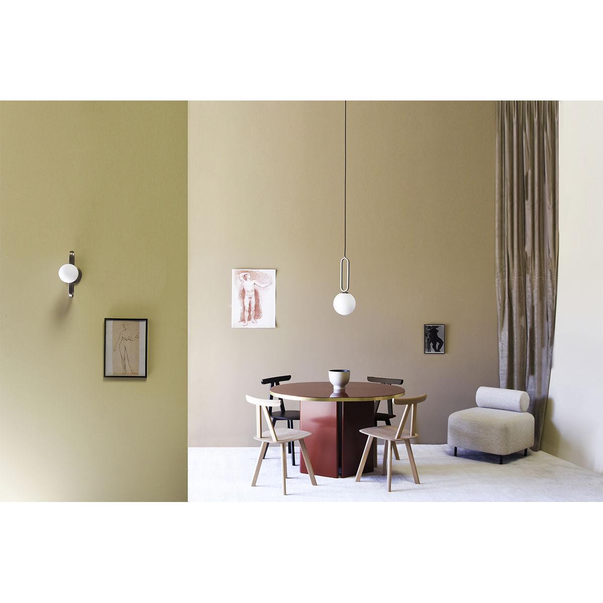 Cime Small Wall light - / Ø 12 cm by ENOstudio White/Silver/Metal – image 3