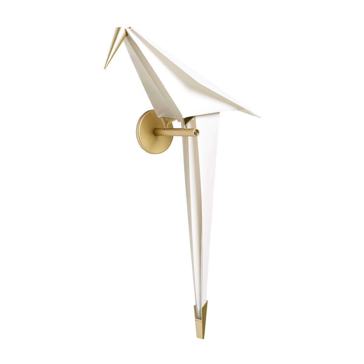 Perch Light Small Wall light - LED / Wall supply by Moooi White/Gold/Metal – image 2