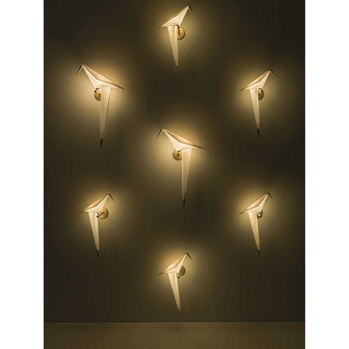 Perch Light Small Wall light - LED / Wall supply by Moooi White/Gold/Metal – image 4