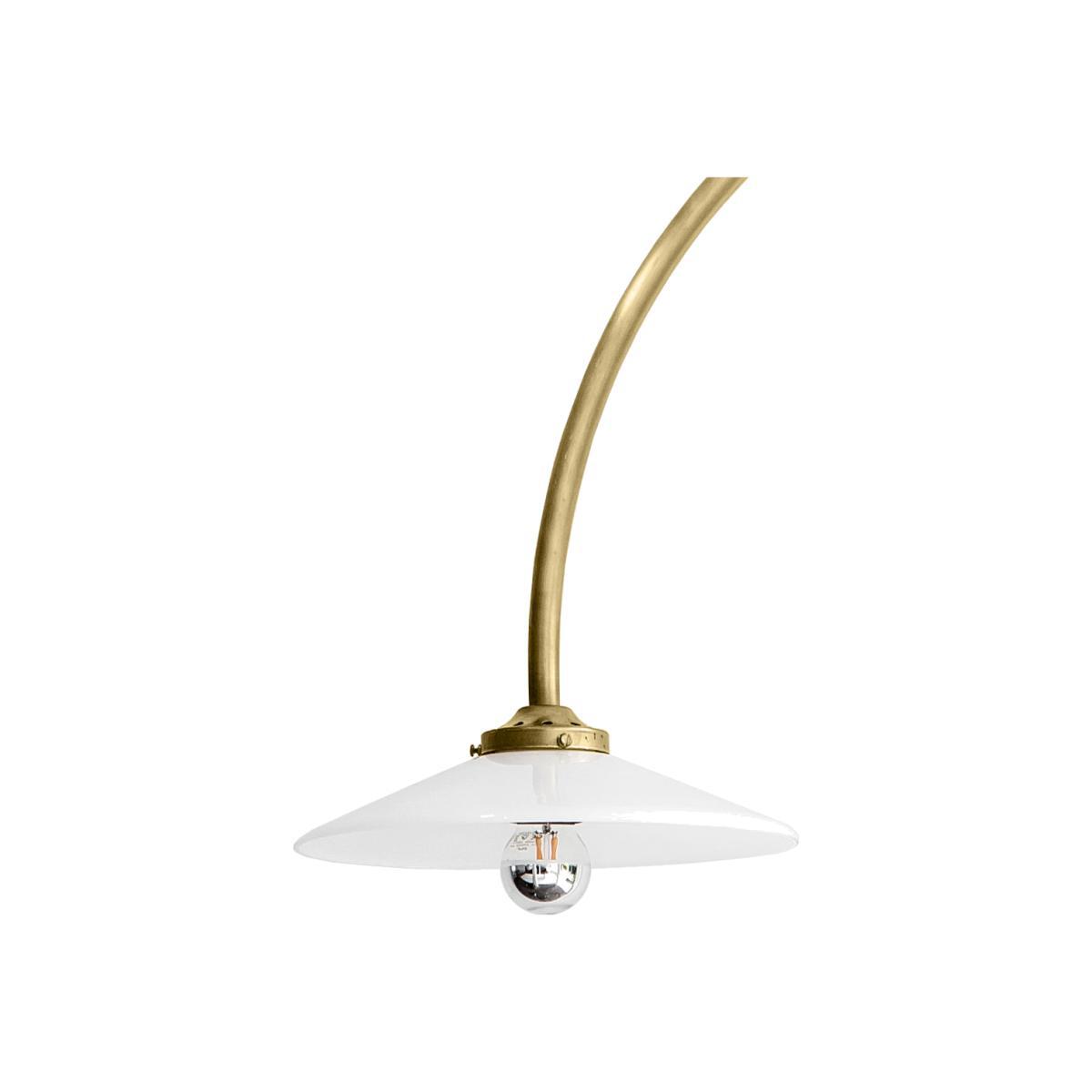 Hanging Lamp n°2 Wall light with plug - / H 235 x L 75 cm by valerie objects Gold/Metal – image 1