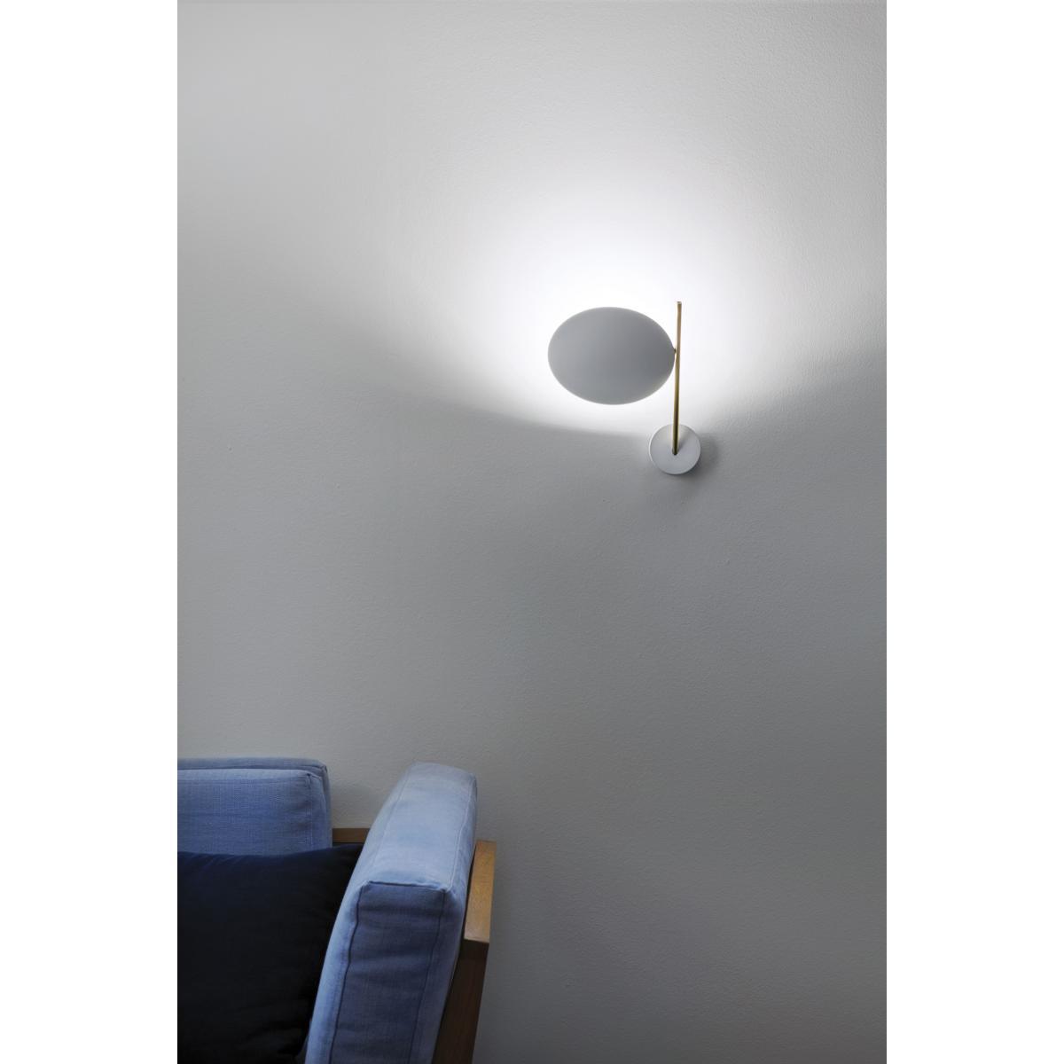 Lederam WB1 Wall light by Catellani & Smith White/Gold – image 2