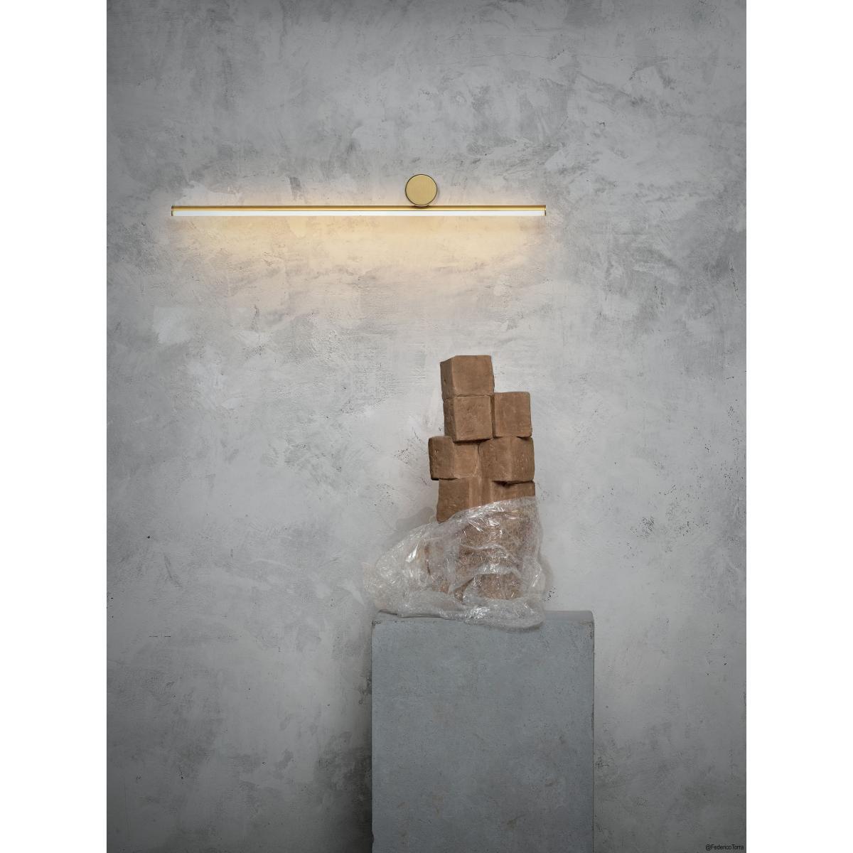 Coordinates W1 Wall light - LED / L 80 cm by Flos Gold/Metal – image 2